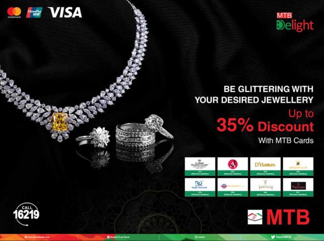 Up to 35% Discount on Your Desired Jewellery with MTB Cards